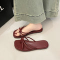 French Thong Slide Sandals&nbsp
