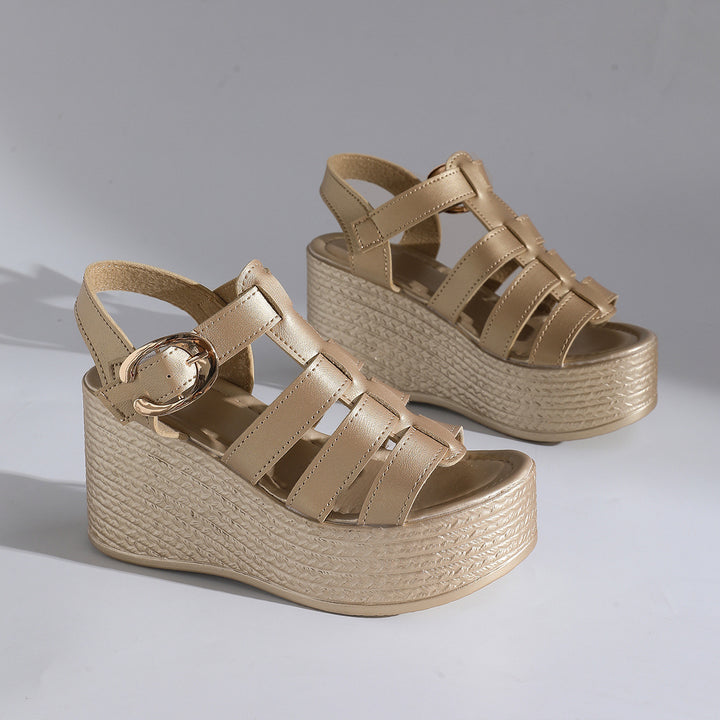 SUNKISSEDSTEP Women’s Platform Wedge Sandals (US 5.5–9.5)