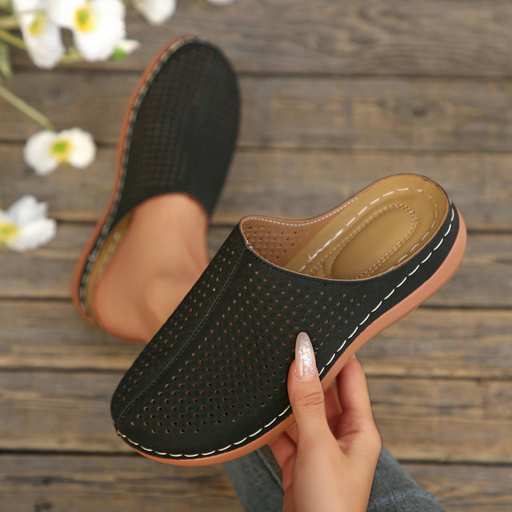 SUNKISSEDSTEP Women’s Peep-Toe Outdoor Comfort Sandals (US 6–9.5)