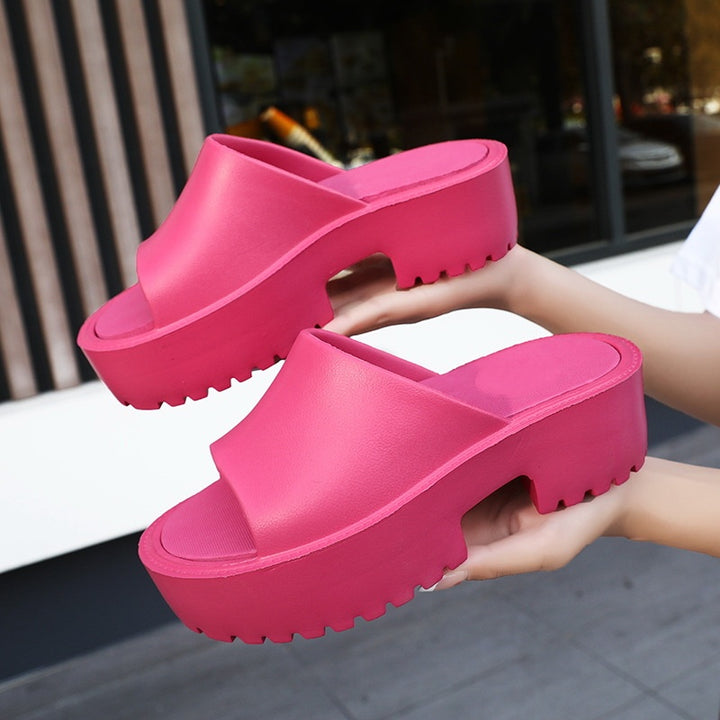 SUNKISSEDSTEP Women’s Nova Platform Slides (US 5.5–8.5)