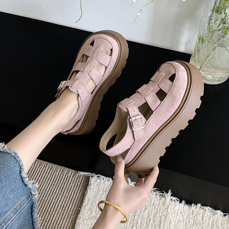 SUNKISSEDSTEP Women’s Harper Platform Fisherman Sandals (US 5.5–8.5)