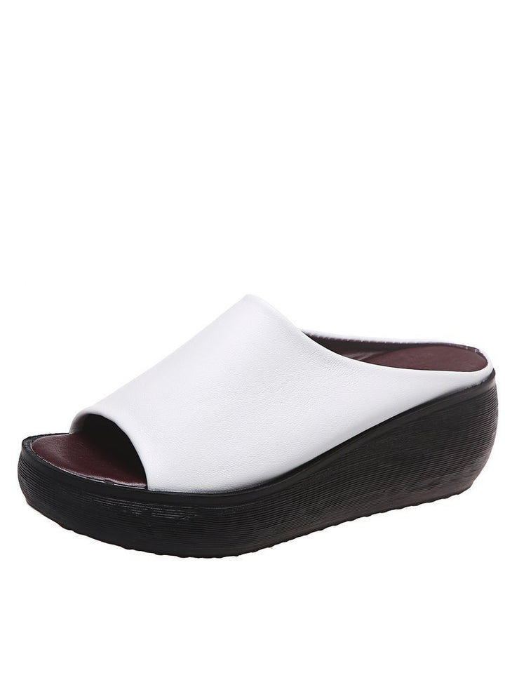 SUNKISSEDSTEP Women’s Savannah Platform Wedge Slides (US 5.5–10)