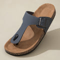 SUNKISSEDSTEP Women’s Coastal Cork Flip-Flop Sandals (US 7–10.5)