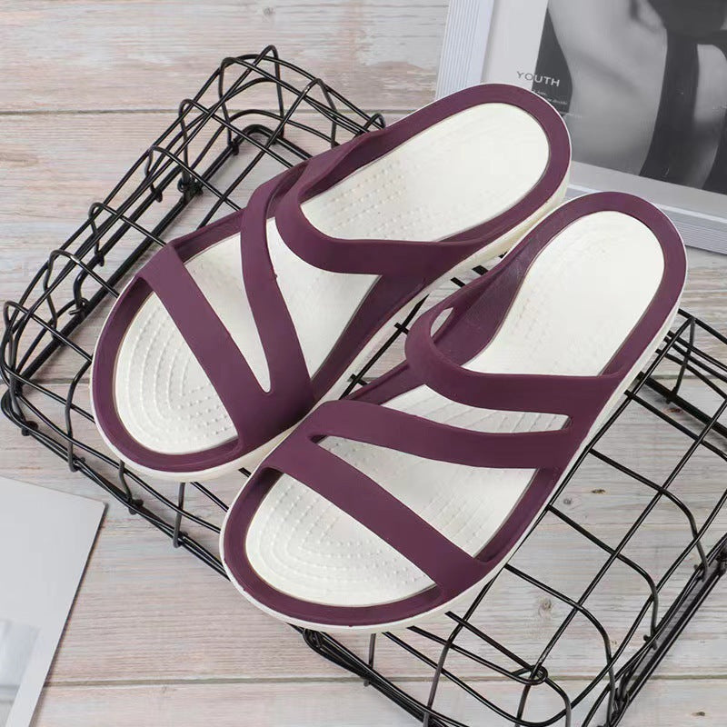 SUNKISSEDSTEP Women’s ColorPop Platform Slides (US 6–8.5)