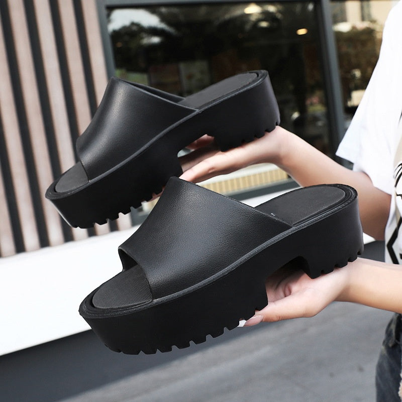 SUNKISSEDSTEP Women’s Nova Platform Slides (US 5.5–8.5)