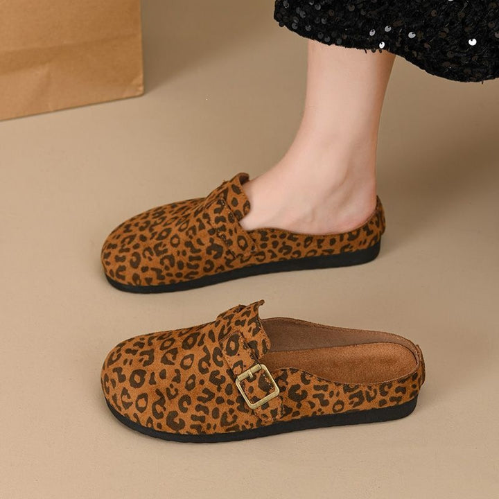 SUNKISSEDSTEP Women’s Leopard Heritage Clog Slides (US 5.5–10.5)