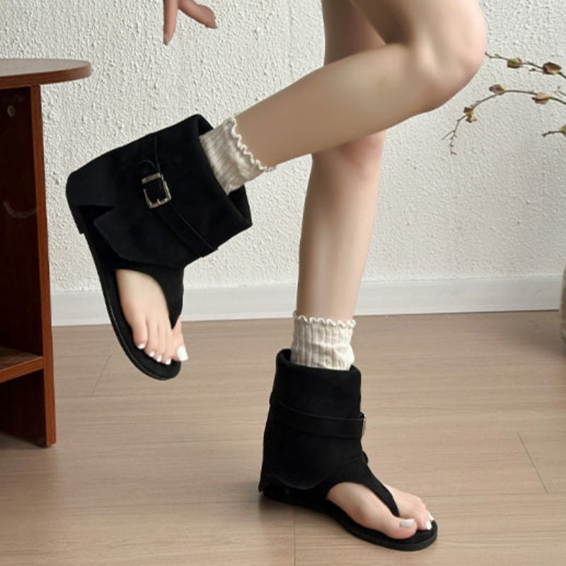SUNKISSEDSTEP Women’s Riviera Toe-Ring Boot Sandals (US 6–9.5)