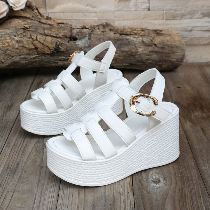 SUNKISSEDSTEP Women’s Platform Wedge Sandals (US 5.5–9.5)