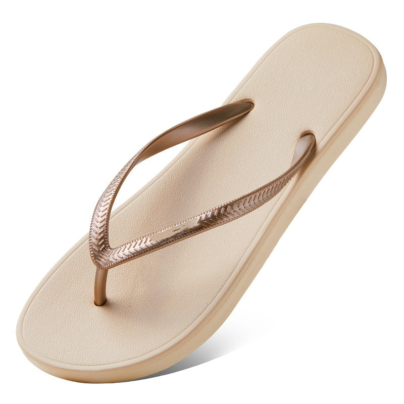 SUNKISSEDSTEP Women’s Coastal Glow Flip-Flop Sandals (US 5.5–8)