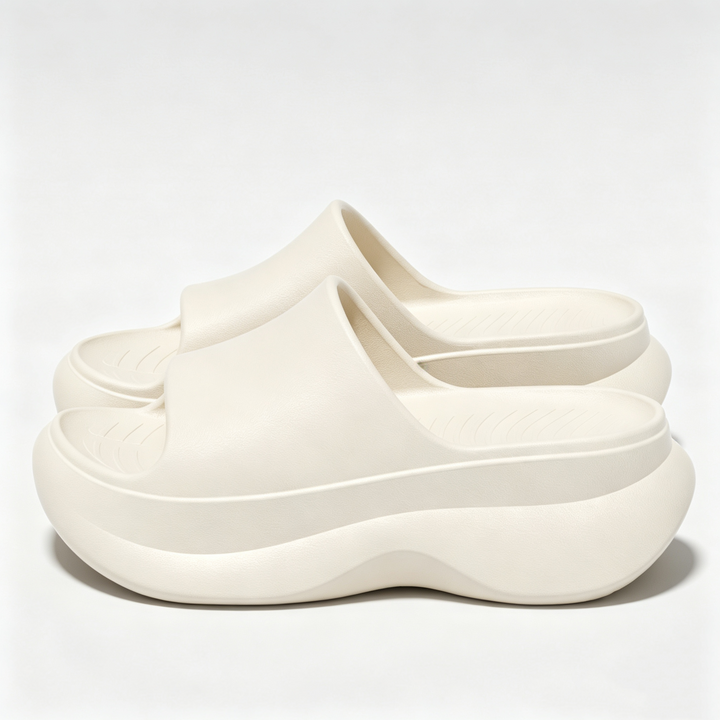 SUNKISSEDSTEP Women’s Cloud Lift EVA Platform Slides