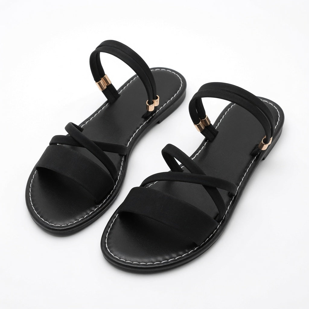 Convertible Two-Way Flat Sandals