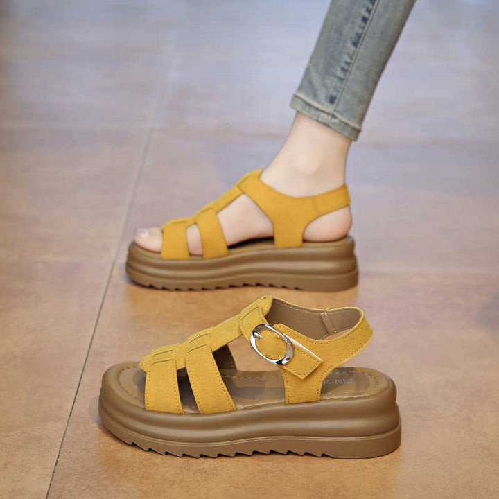 SUNKISSEDSTEP Women’s Platform Sandals (US 5.5–8)