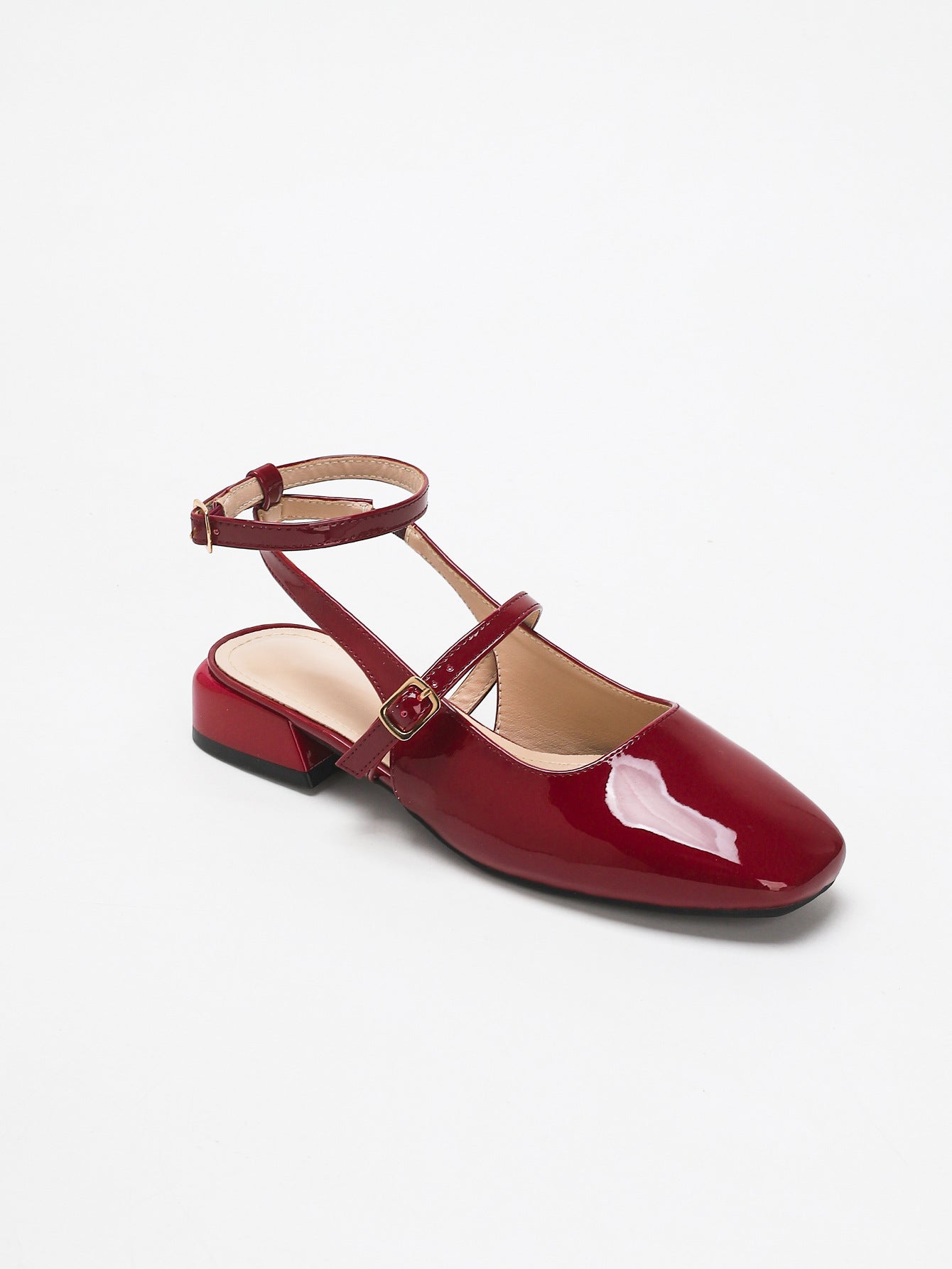 SUNKISSEDSTEP Women’s Mary Jane Slingback Flats (US 6–9.5)