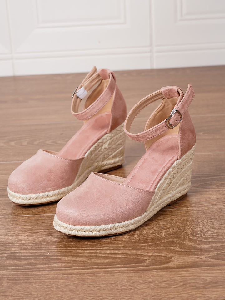 SUNKISSEDSTEP Women’s Marbella Espadrille Wedge Sandals (US 5–9.5)