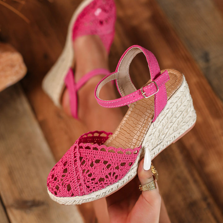 SUNKISSEDSTEP Women’s Marbella Espadrille Platform Sandals (US 5.5–9.5)