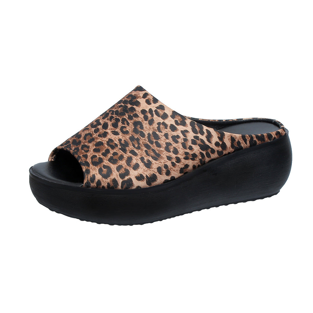 SUNKISSEDSTEP Women’s Savannah Platform Wedge Slides (US 5.5–10)