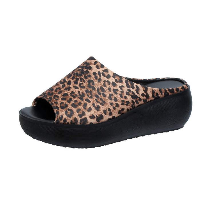 SUNKISSEDSTEP Women’s Savannah Platform Wedge Slides (US 5.5–10)