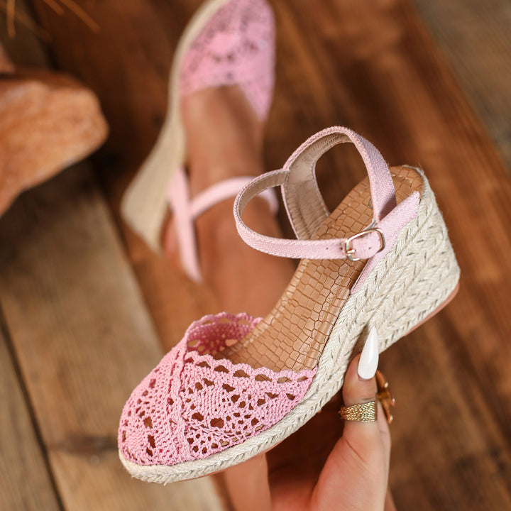SUNKISSEDSTEP Women’s Marbella Espadrille Platform Sandals (US 5.5–9.5)
