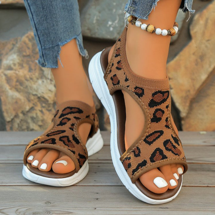 SUNKISSEDSTEP Women’s AirFlex Knit Sport Sandals (US 6–9.5)