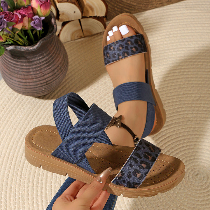 SUNKISSEDSTEP Women’s Coastal Comfort Roman Sandals (US 6–9)