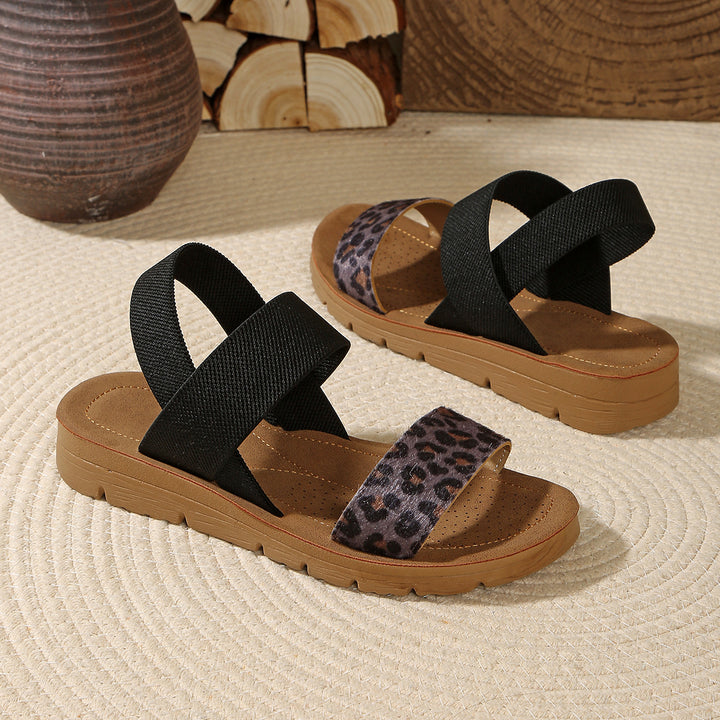 SUNKISSEDSTEP Women’s Coastal Comfort Roman Sandals (US 6–9)