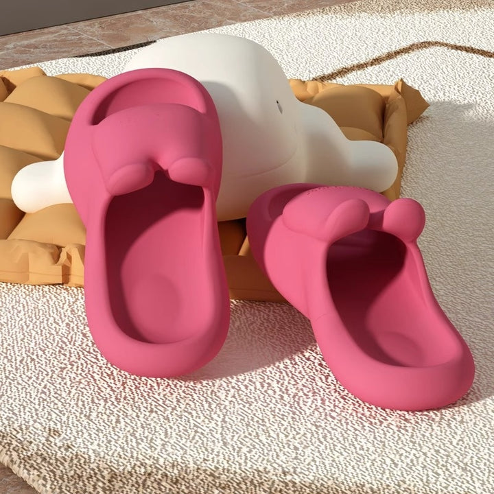 SUNKISSEDSTEP Women’s Bunny Cloud EVA Slide Sandals