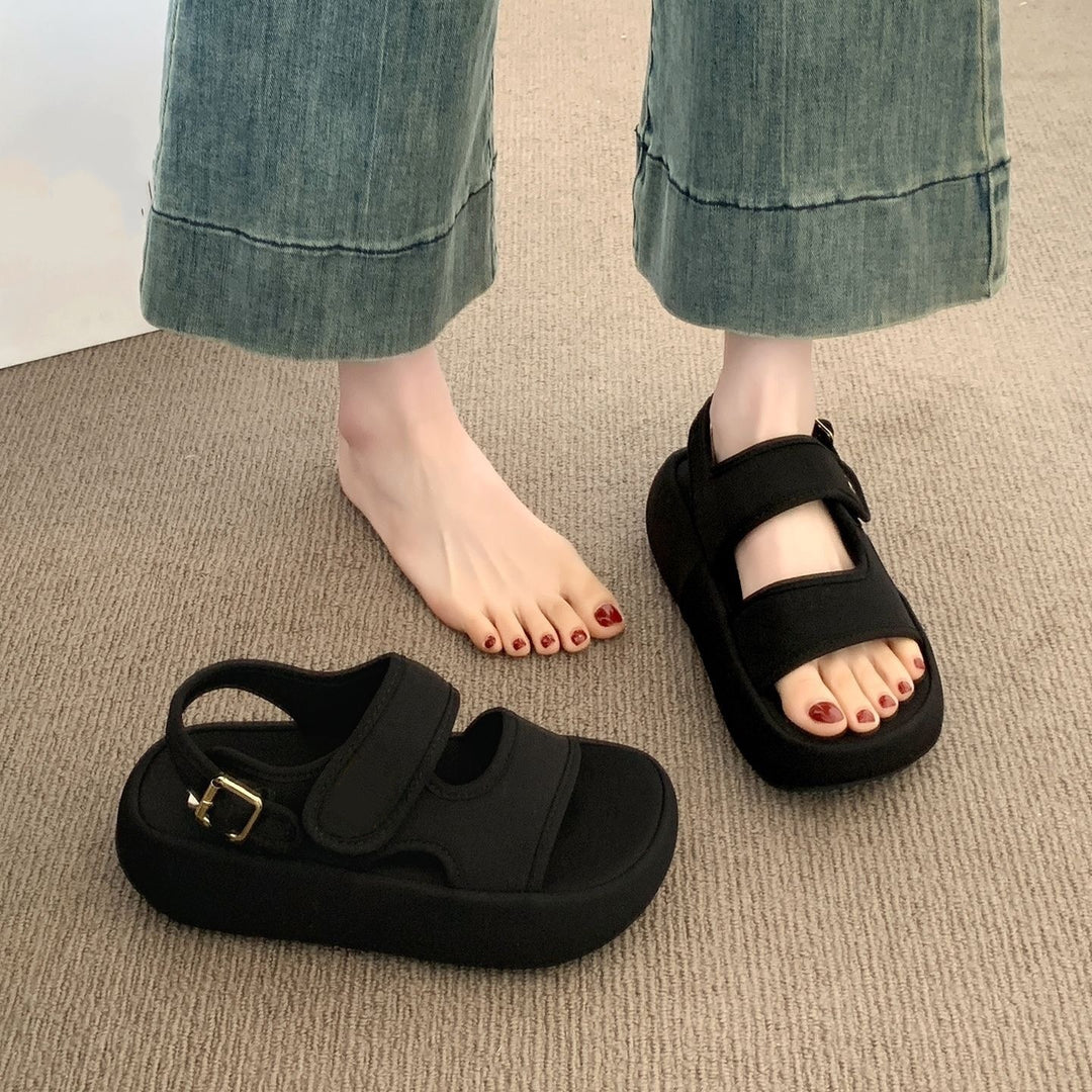 SUNKISSEDSTEP Women’s Adjustable EVA Platform Sport Sandals