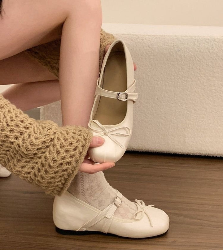 French Mary Jane Ballet Heels