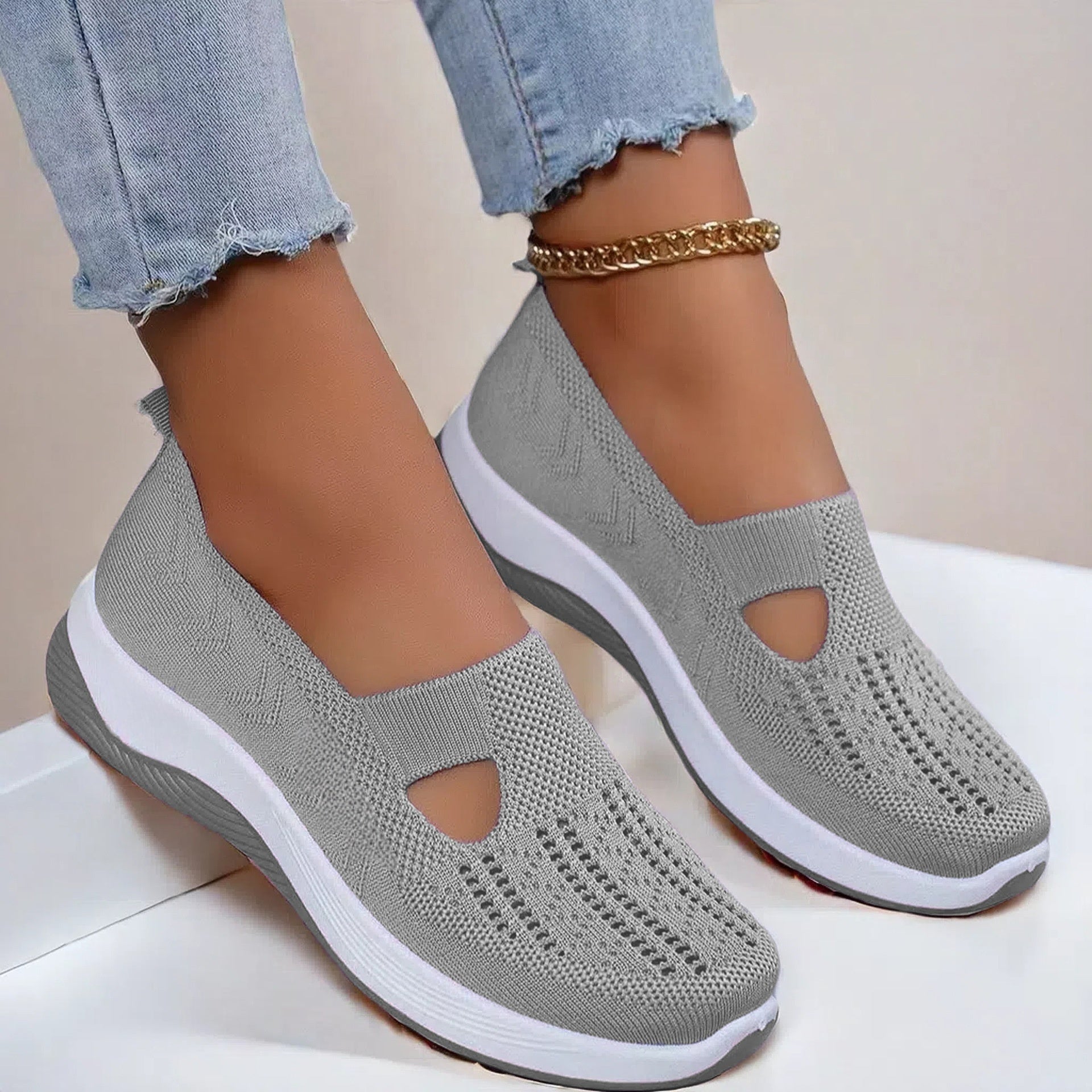 SUNKISSEDSTEP Women’s Everyday Comfort Slip-On Shoes