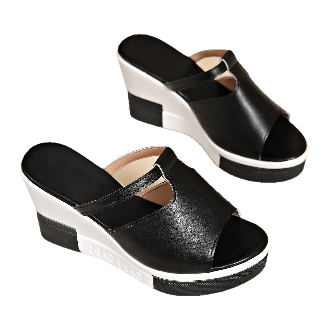 SUNKISSEDSTEP Women’s Aria Wedge Platform Slides (US 5.5–9.5)
