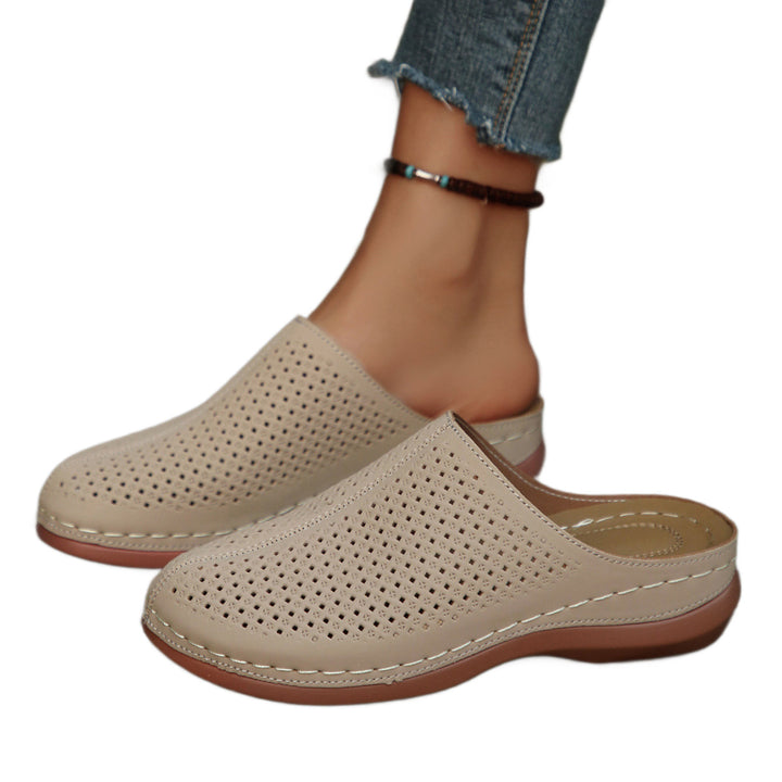 SUNKISSEDSTEP Women’s Peep-Toe Outdoor Comfort Sandals (US 6–9.5)