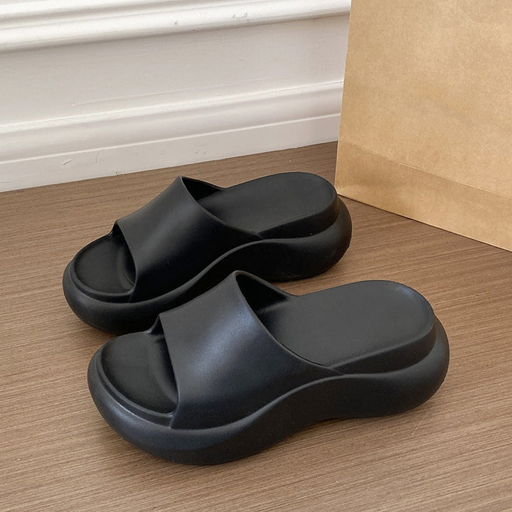 SUNKISSEDSTEP Women’s Waterproof EVA Platform Slide Sandals