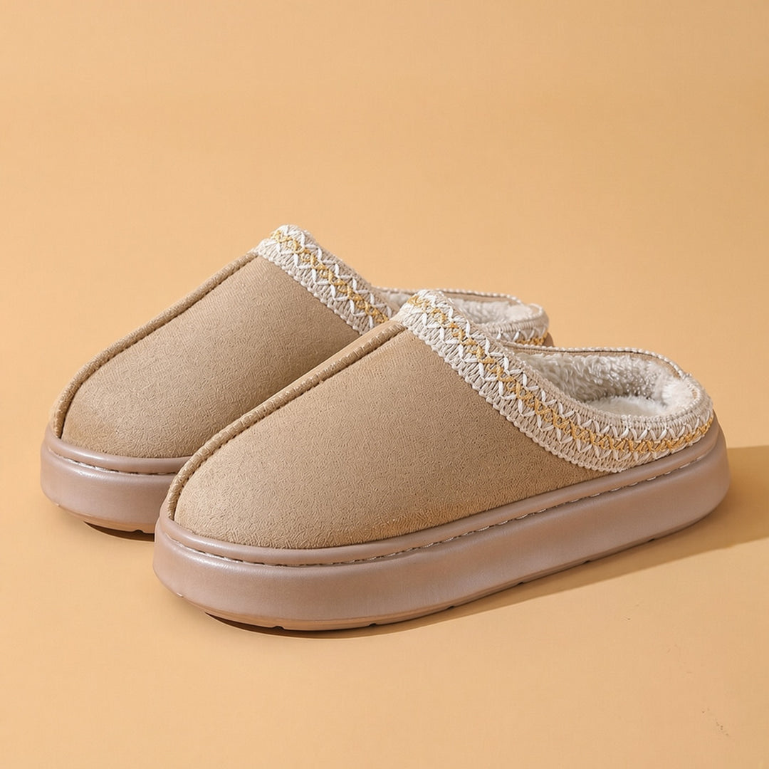 SUNKISSEDSTEP Women’s Warm Plush Indoor Slippers