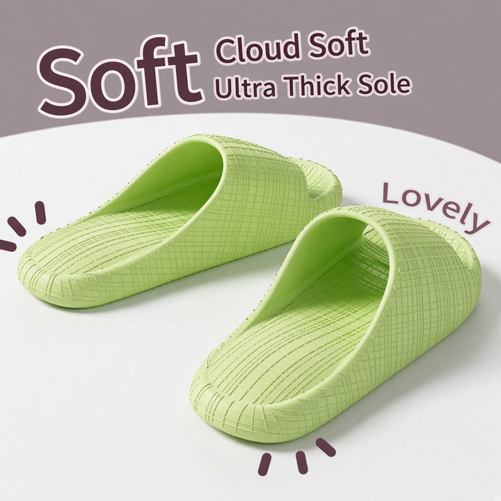 SUNKISSEDSTEP Unisex Cloud Comfort EVA Home Slides