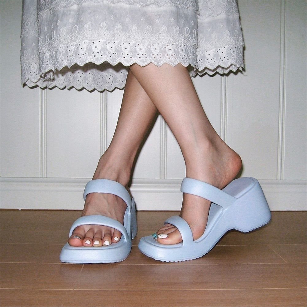 EVA Platform Strap Sandals