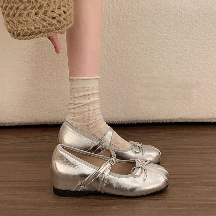 French Mary Jane Ballet Heels
