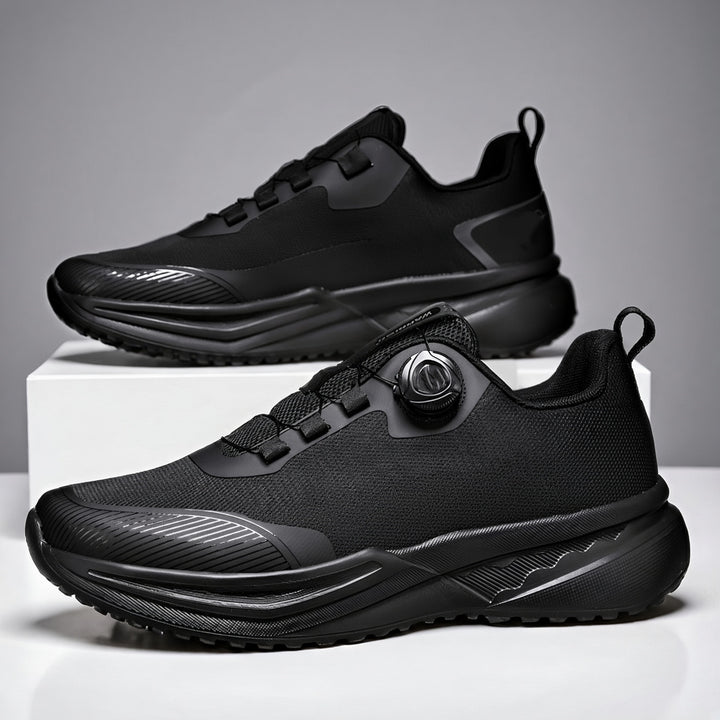 SUNKISSEDSTEP Men’s Breathable Dial Lace-Up Running Shoes