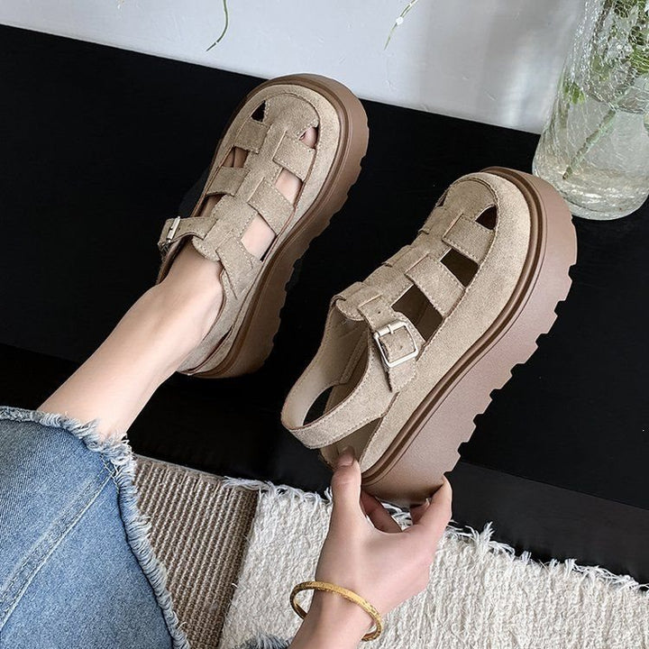 SUNKISSEDSTEP Women’s Harper Platform Fisherman Sandals (US 5.5–8.5)