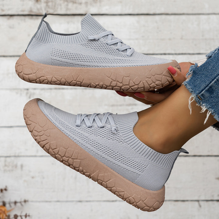 Lightweight Knit Walking Sneakers