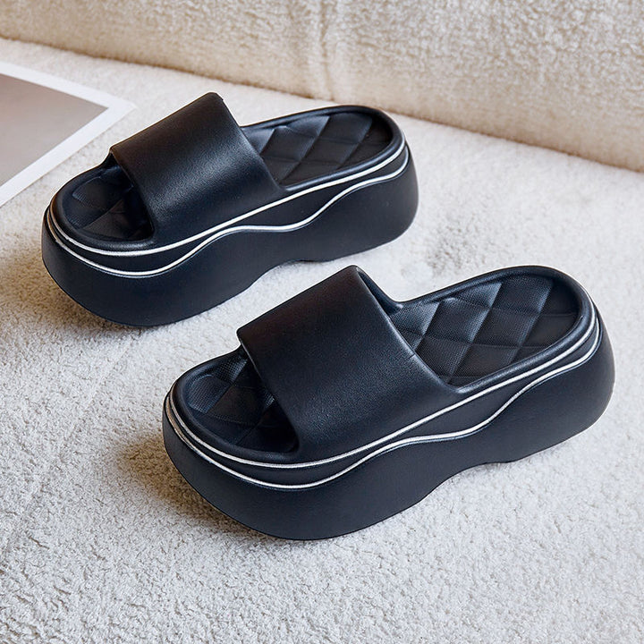 SUNKISSEDSTEP Women’s Cloud Lift EVA Platform Slide Sandals