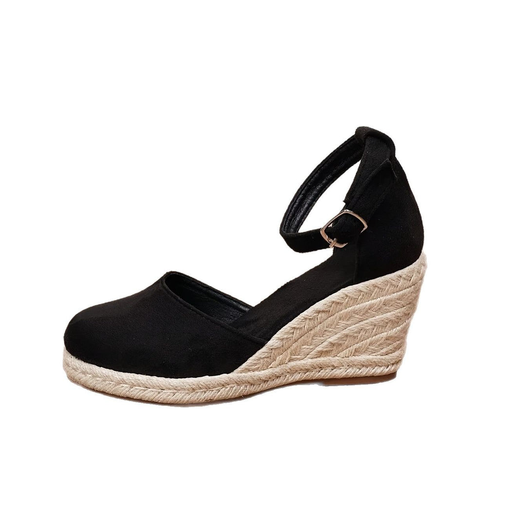 SUNKISSEDSTEP Women’s Marbella Espadrille Wedge Sandals (US 5–9.5)
