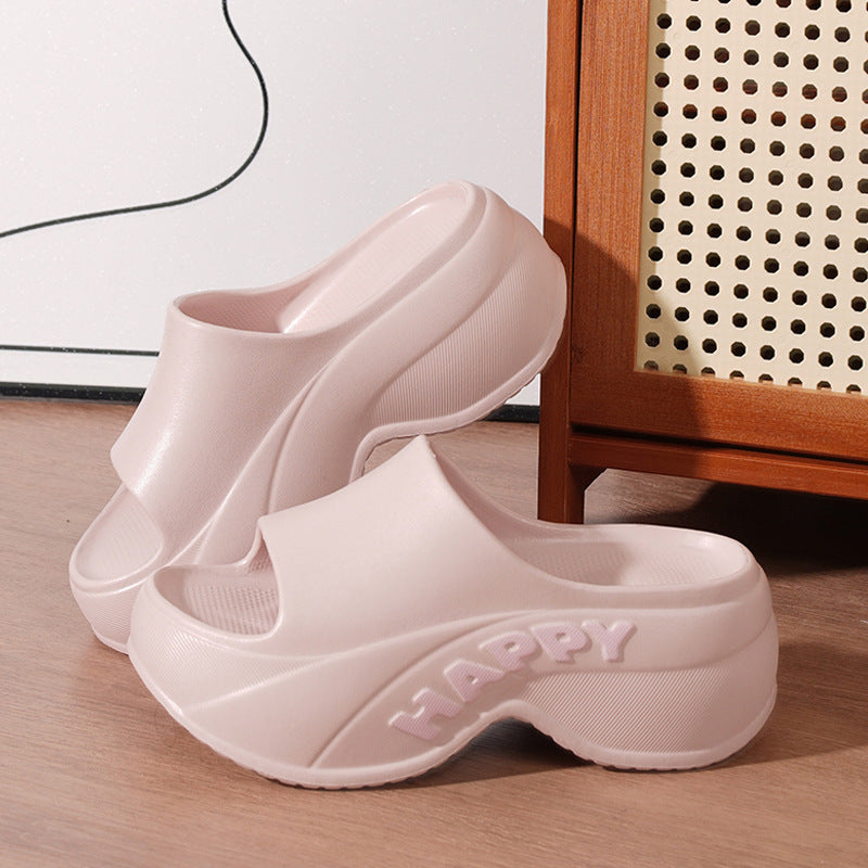 SUNKISSEDSTEP Women’s Cloud Rise EVA Platform Slip-On Shoes
