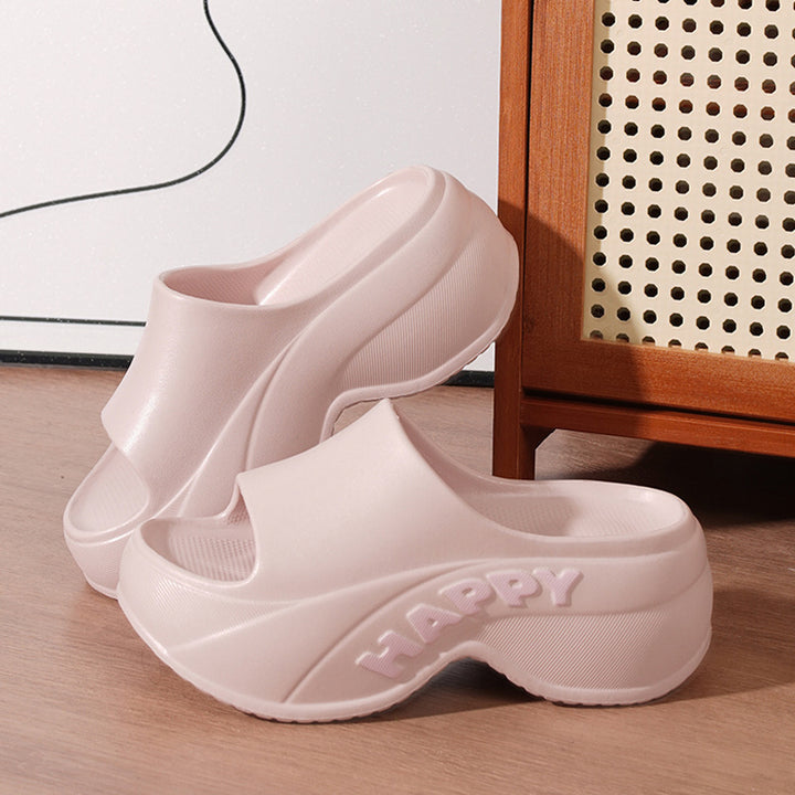 SUNKISSEDSTEP Women’s Cloud Rise EVA Platform Slip-On Shoes