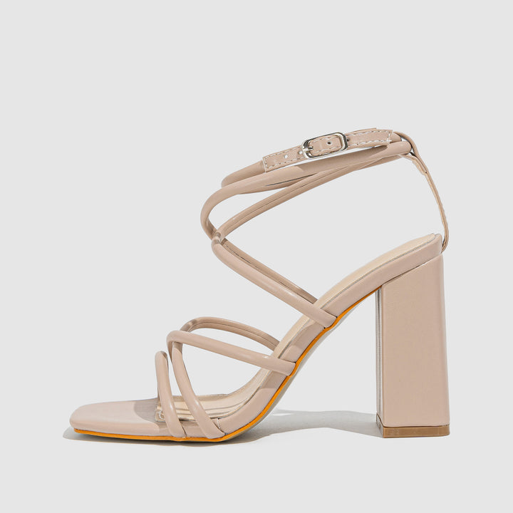 Strappy Block Heel Sandals