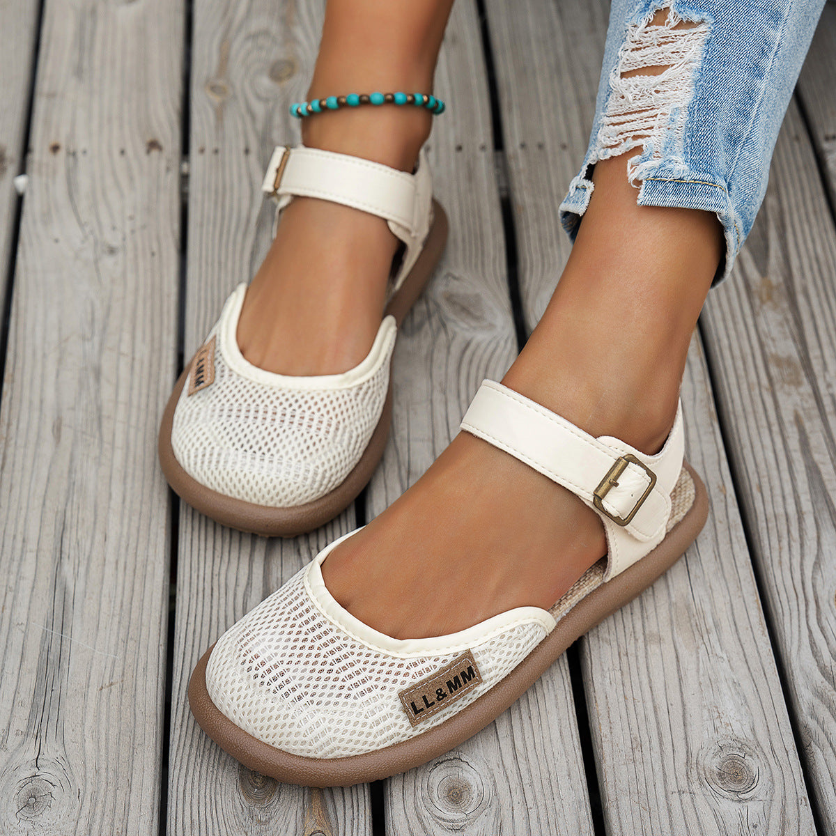 SUNKISSEDSTEP Women’s ComfortFit Closed-Toe Walking Sandals (US 5.5–9)