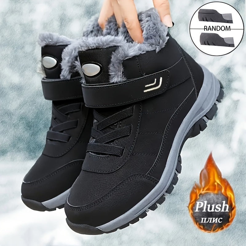 SUNKISSEDSTEP Women’s Wide-Fit Plush Snow Boots&amp;nbsp