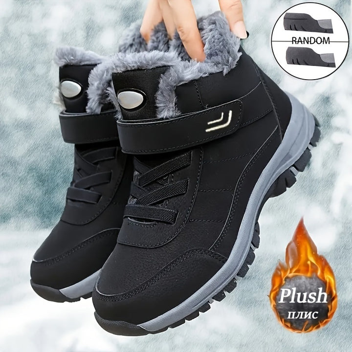 SUNKISSEDSTEP Women’s Wide-Fit Plush Snow Boots&amp;nbsp