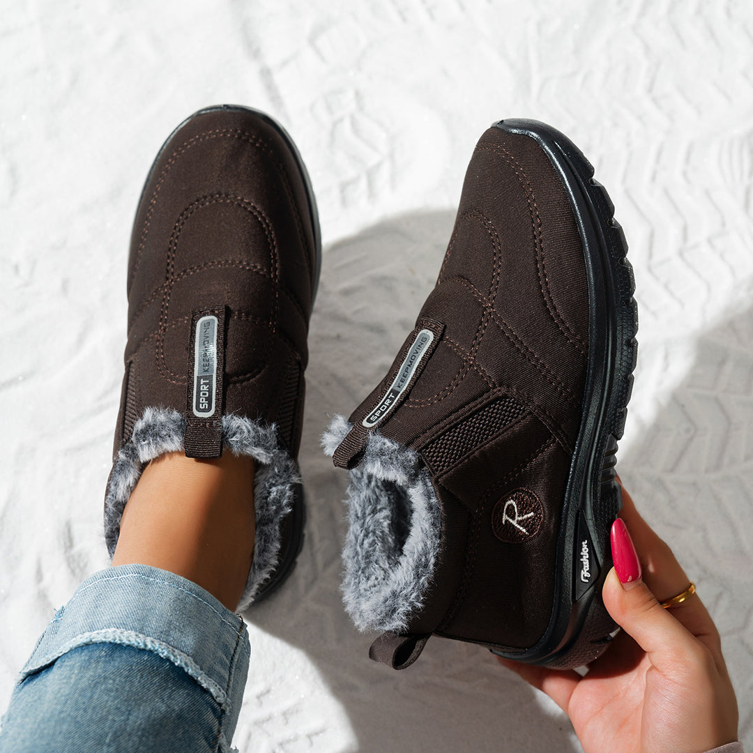 SUNKISSEDSTEP Women’s Plush-Lined Winter Walking Boots