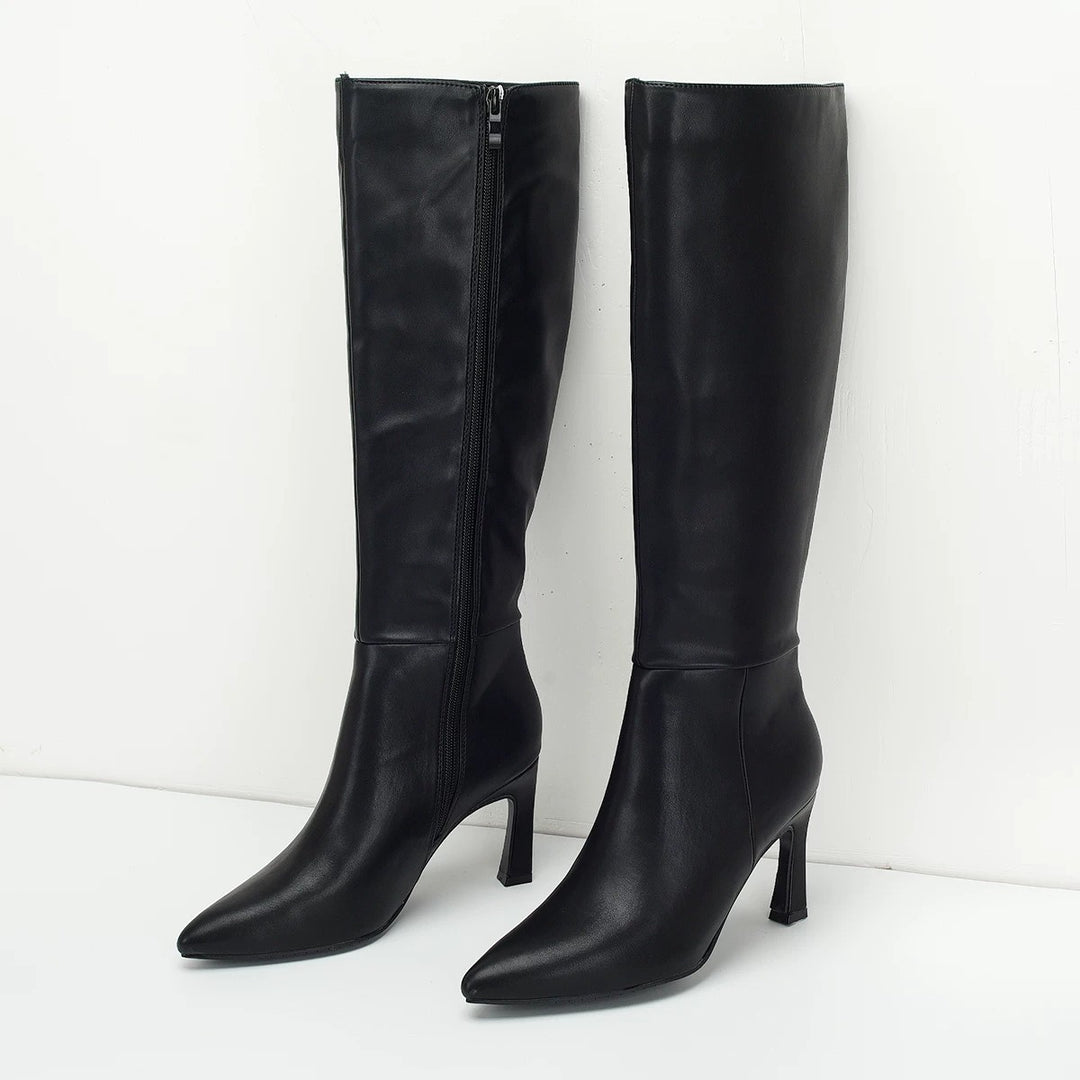 SUNKISSEDSTEP Women’s Pointed Toe Knee-High Boots