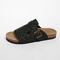 SUNKISSEDSTEP Women’s Leopard Chic Double-Strap Slides (US 5.5–9.5)